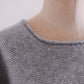ウールカシミアホールガーメント２ウェイカーディガンGray Melange