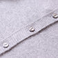 ウールカシミアホールガーメント２ウェイカーディガンGray Melange