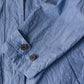 コットンリネンバルマカーンコート Blue