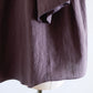 ベルギーリネンリラックスシャツ Brown