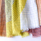 コットンショール Lime Check & Lines
