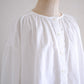 Cotton 2-way Embroidery Blouse Off White