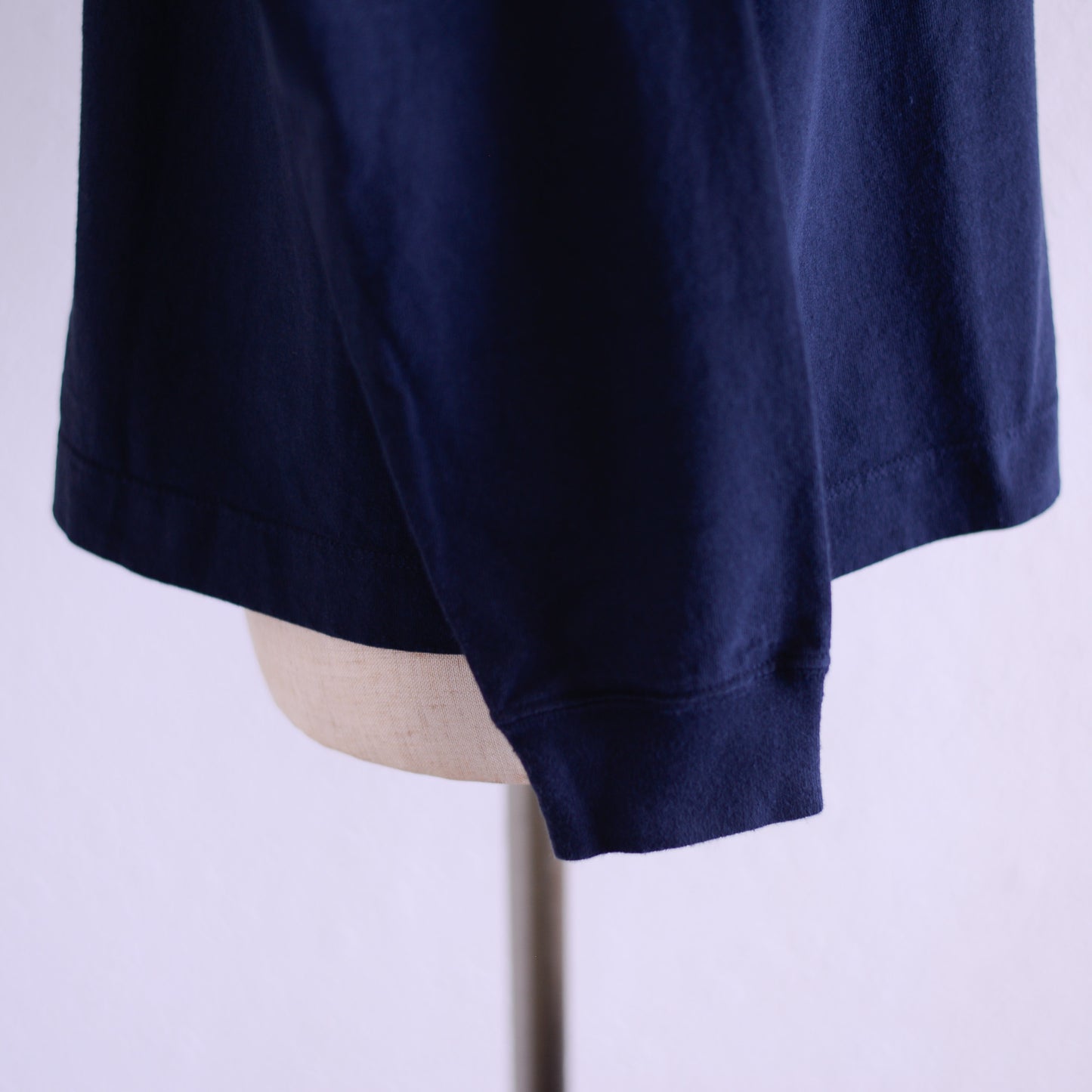 US Cotton Relaxed Long Sleeve Black