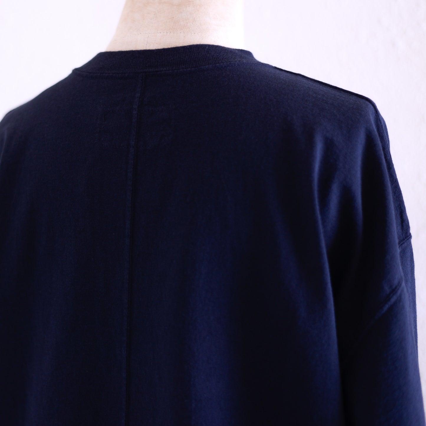US Cotton Relaxed Long Sleeve Black