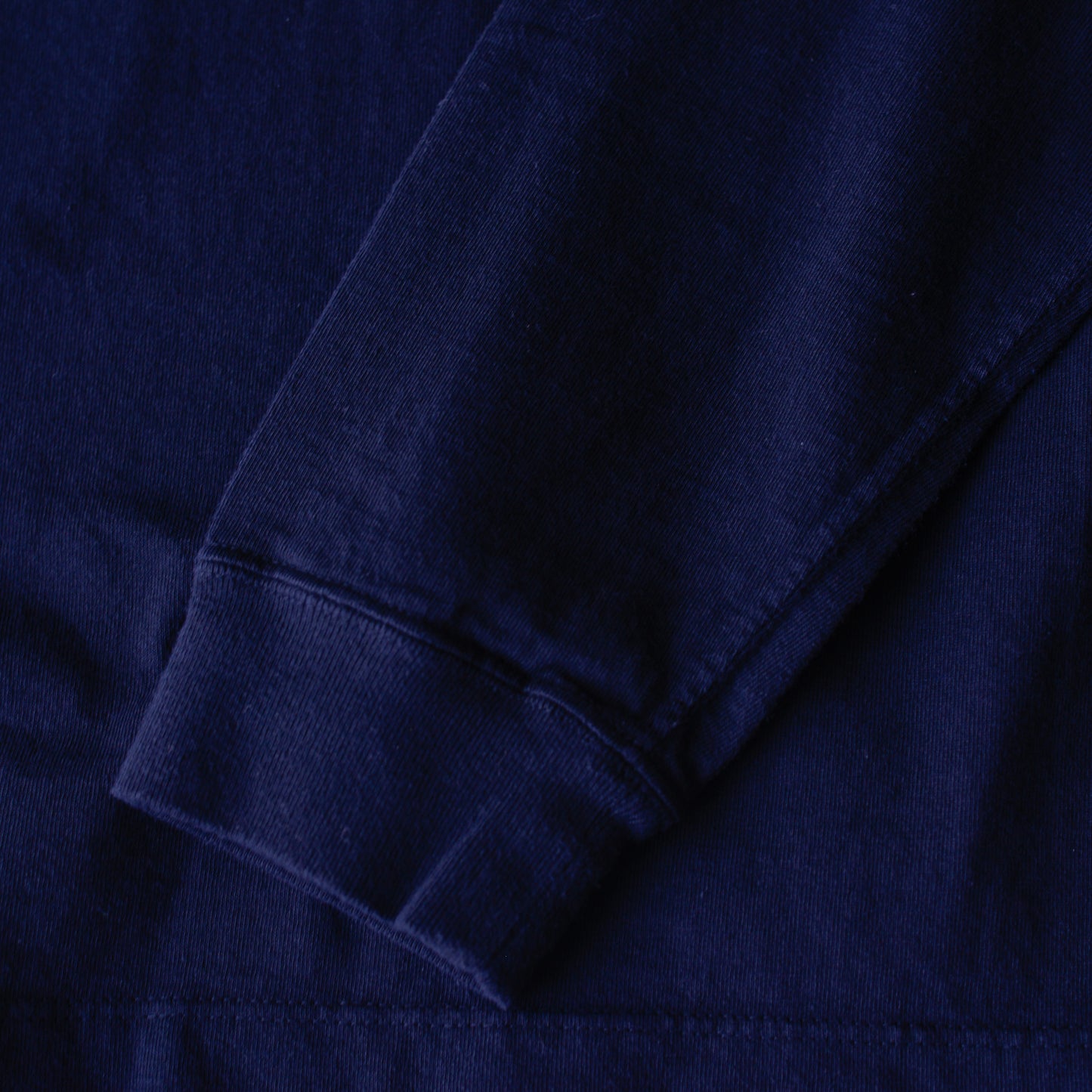 US Cotton Relaxed Long Sleeve Black