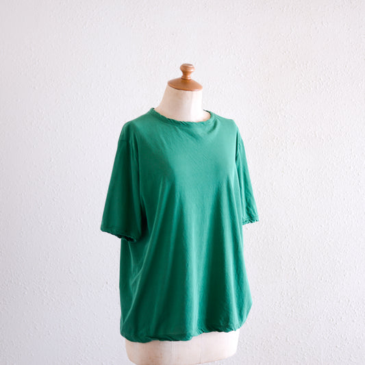 コットンツイストクルーネックプルオーバー Green