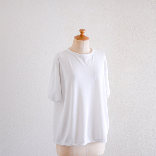 コットンツイストクルーネックプルオーバー Light Gray