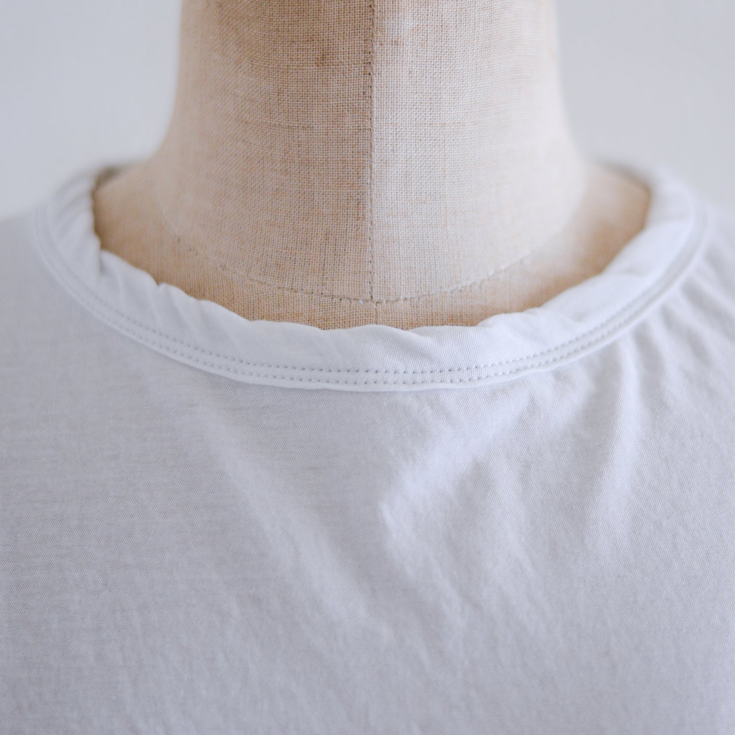 コットンツイストクルーネックプルオーバー Light Gray
