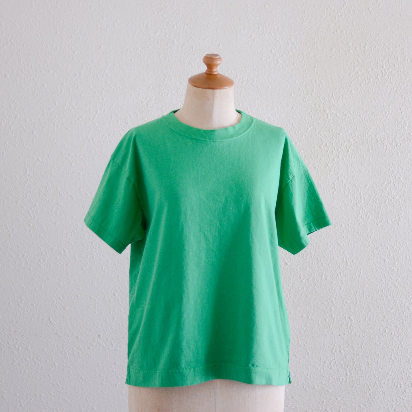 USコットンシンプルTシャツ Green