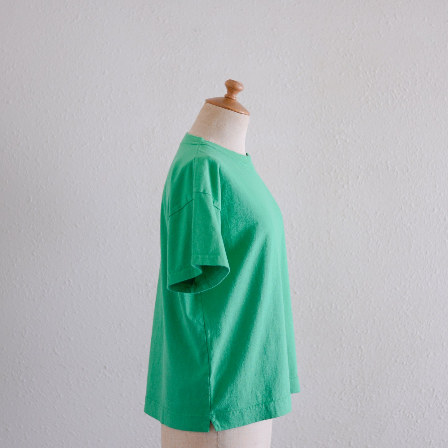 USコットンシンプルTシャツ Green