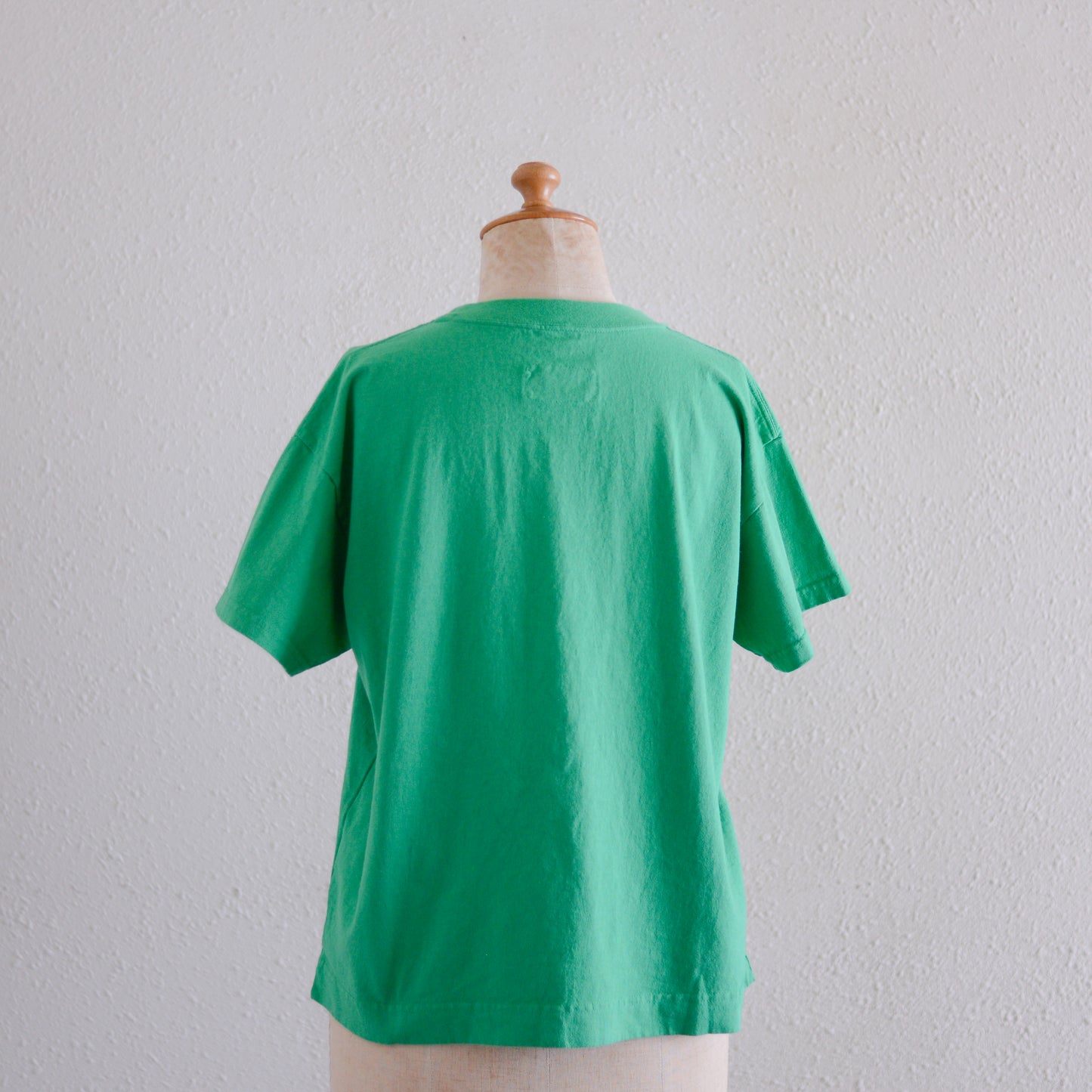 USコットンシンプルTシャツ Green
