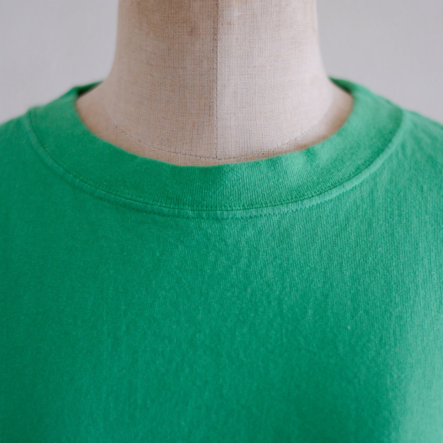 USコットンシンプルTシャツ Green