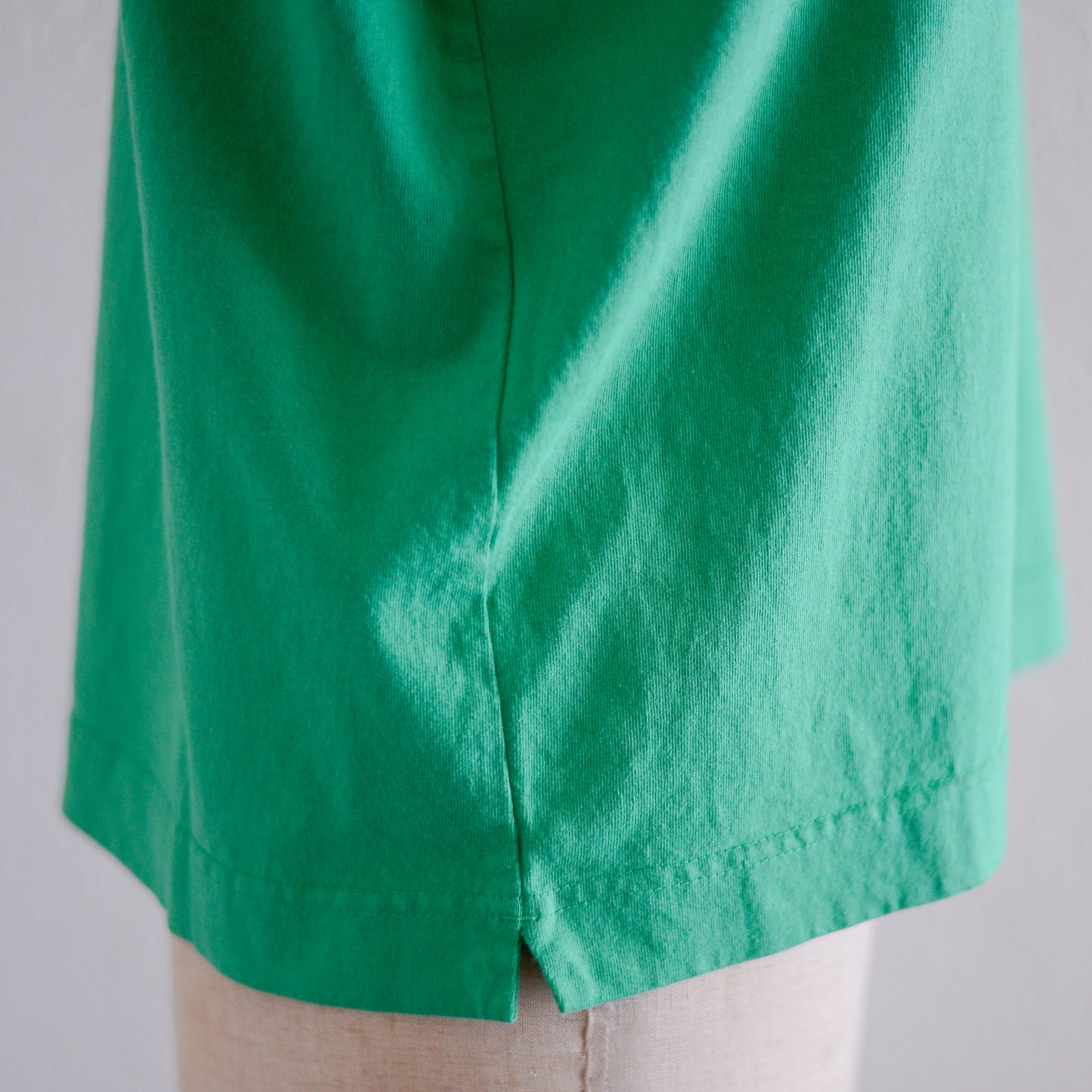 USコットンシンプルTシャツ Green