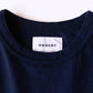 Cotton Jersey Crew Neck Pullover Black