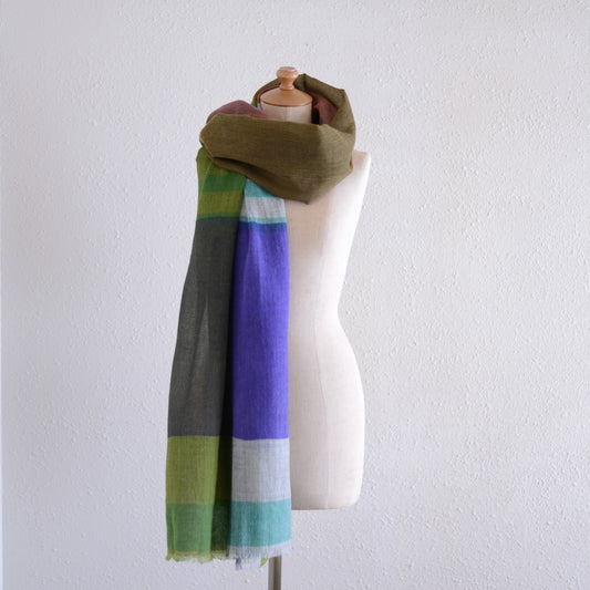 ウールディバインショール Brown