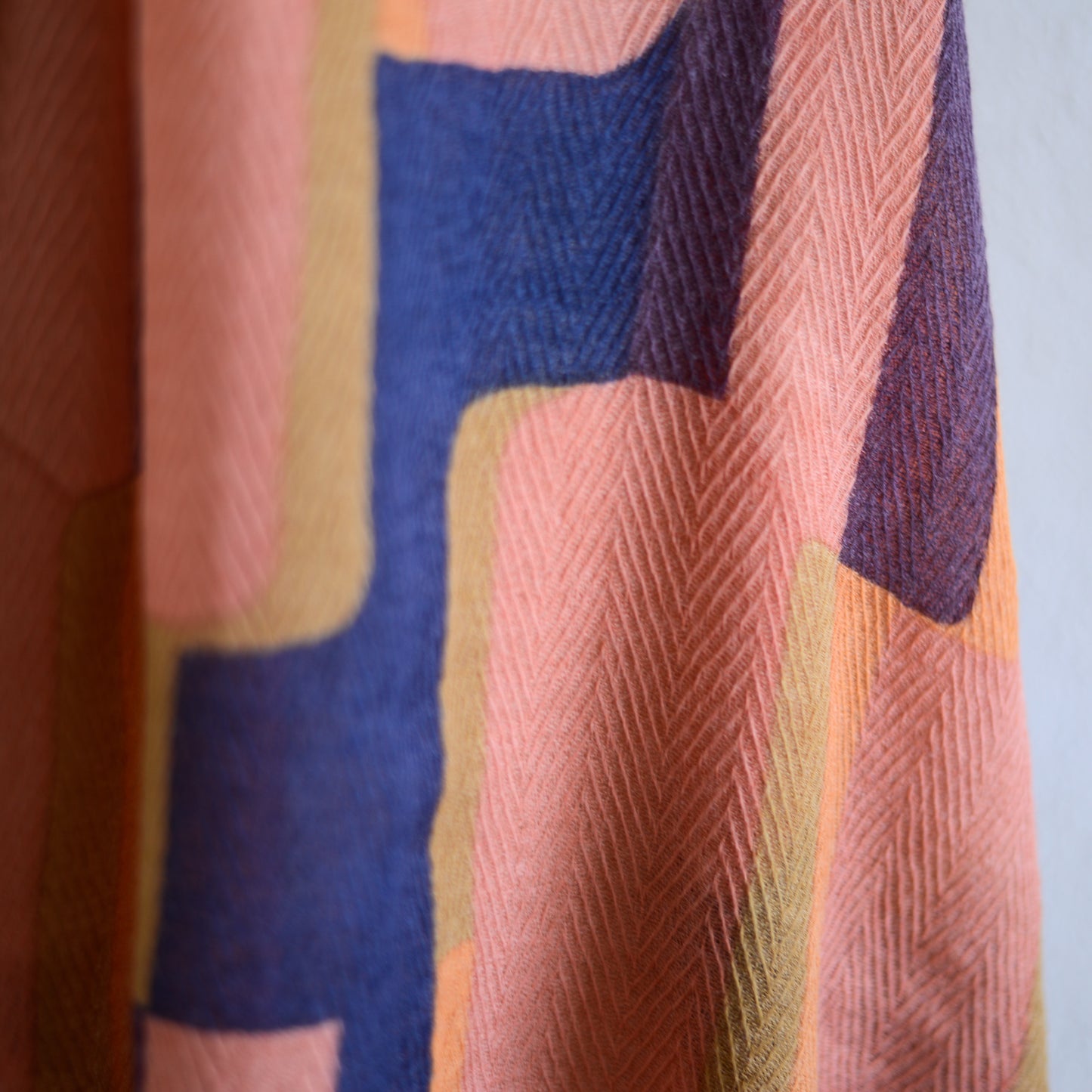 ウールフォレストショール Brown