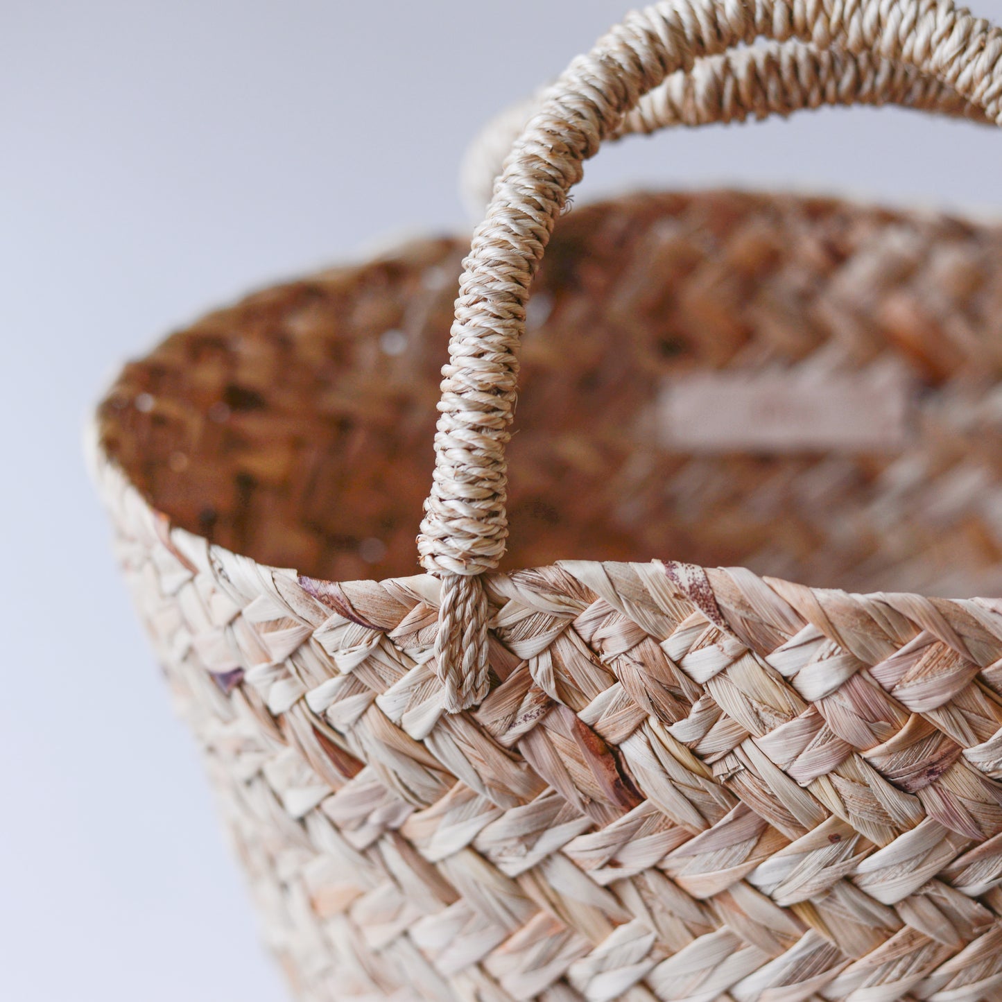 アバカバッグ チャーム付き Grape