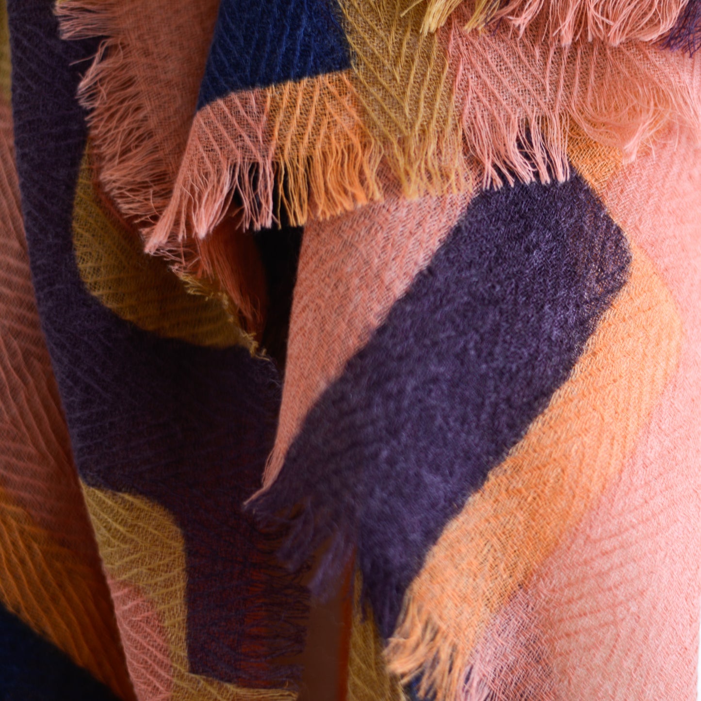 ウールフォレストショール Brown