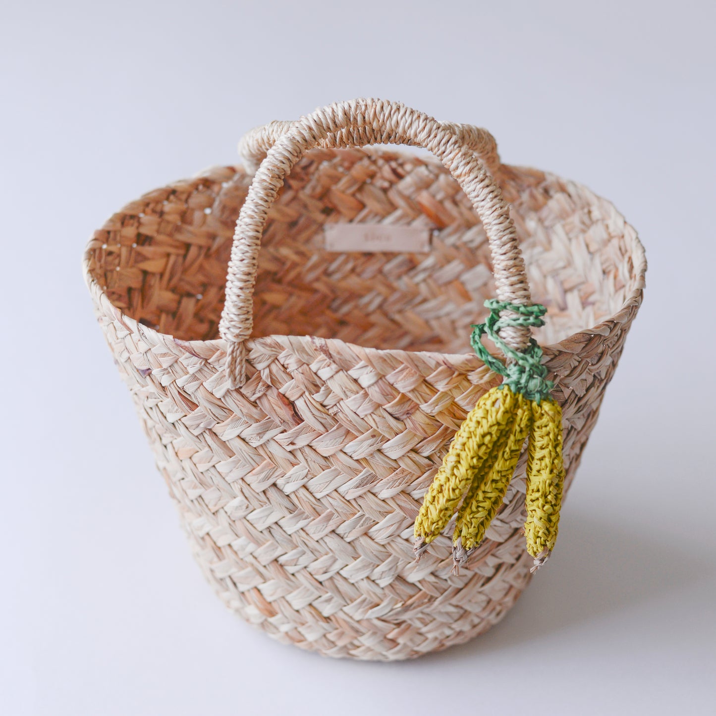 アバカバッグ チャーム付き Banana