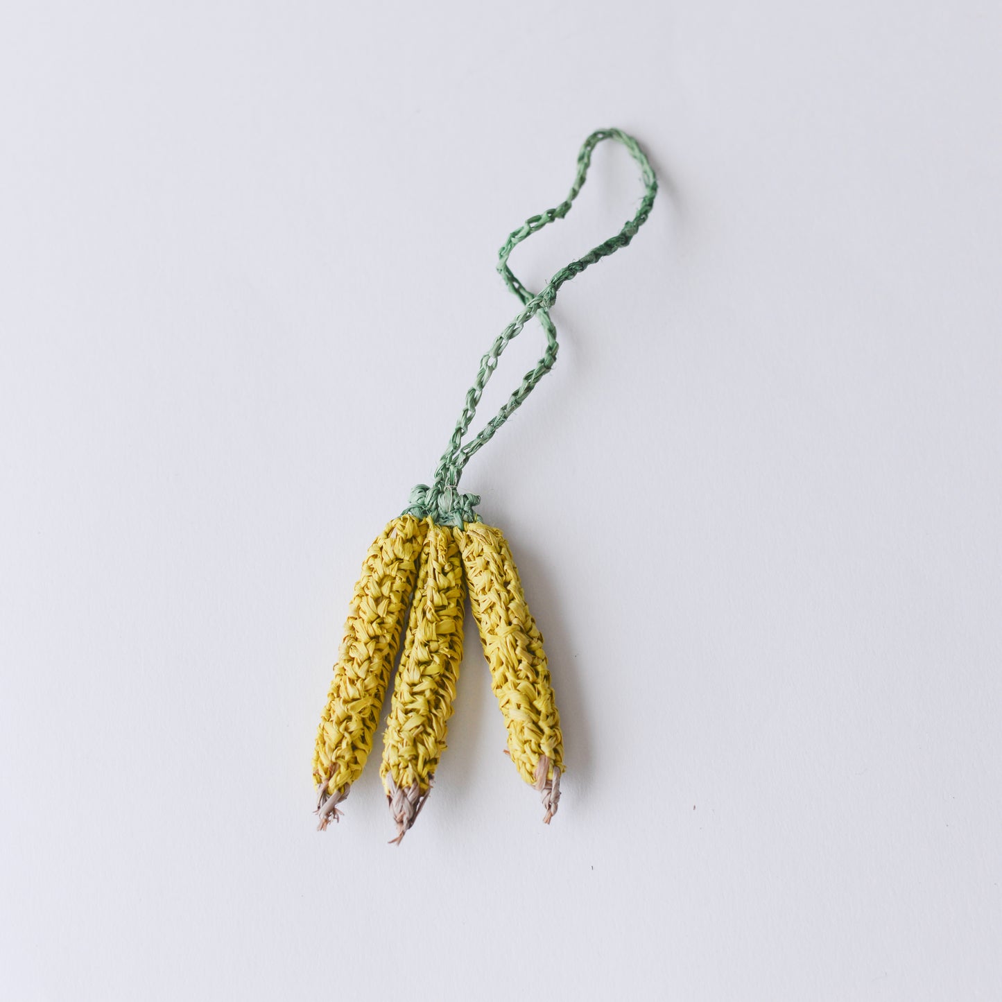 アバカバッグ チャーム付き Banana