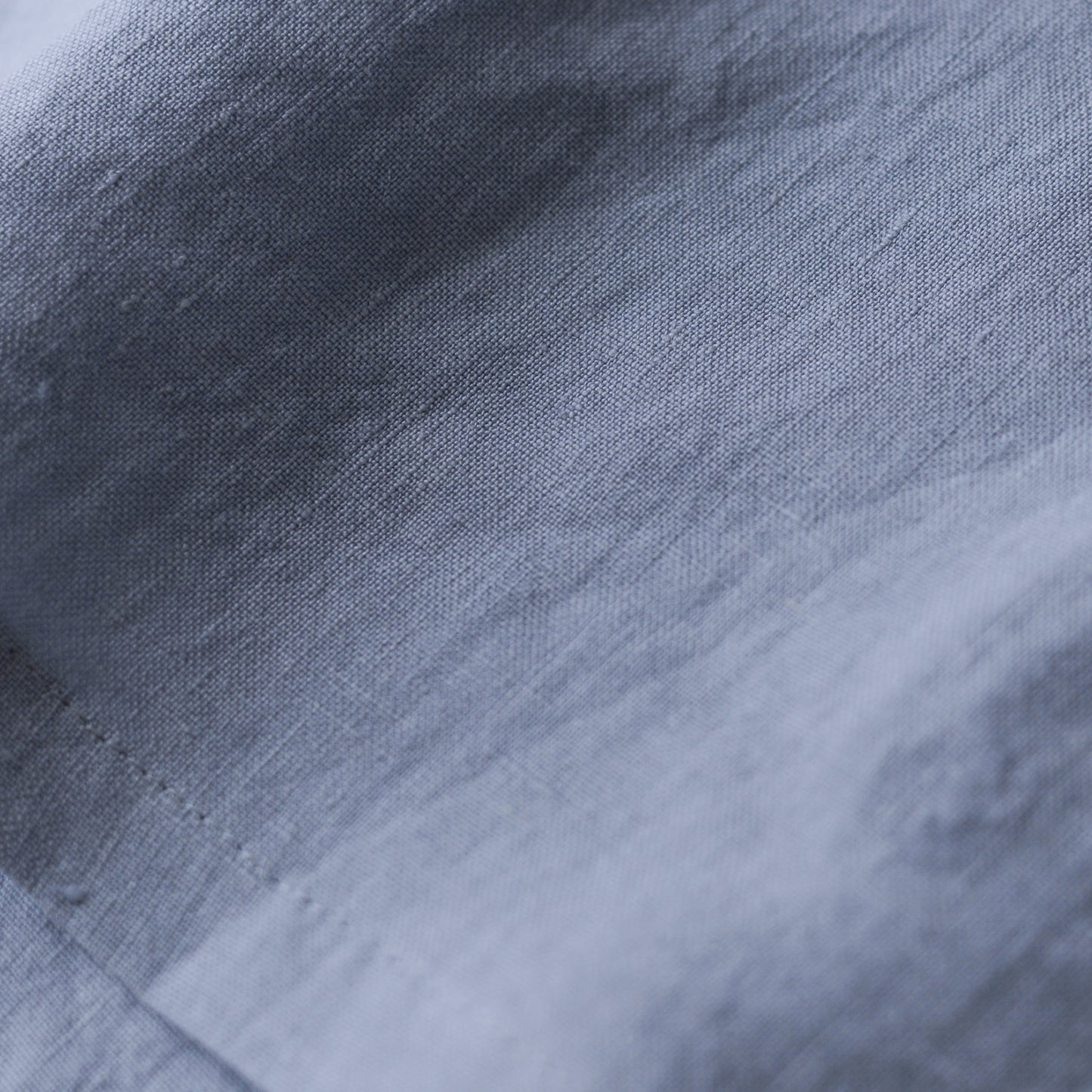 リネンボックスプルオーバー Sax