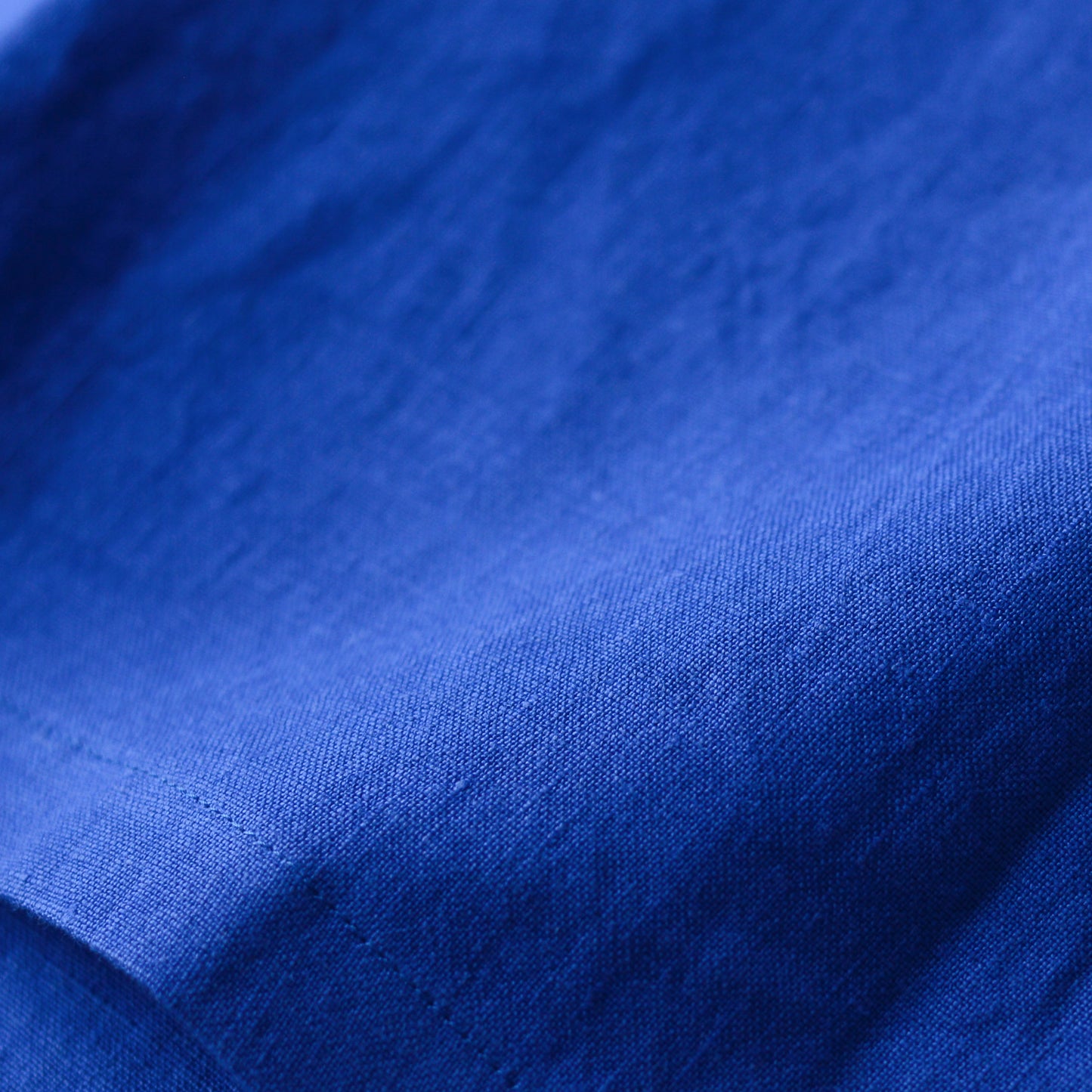 リネンボックスプルオーバー Blue