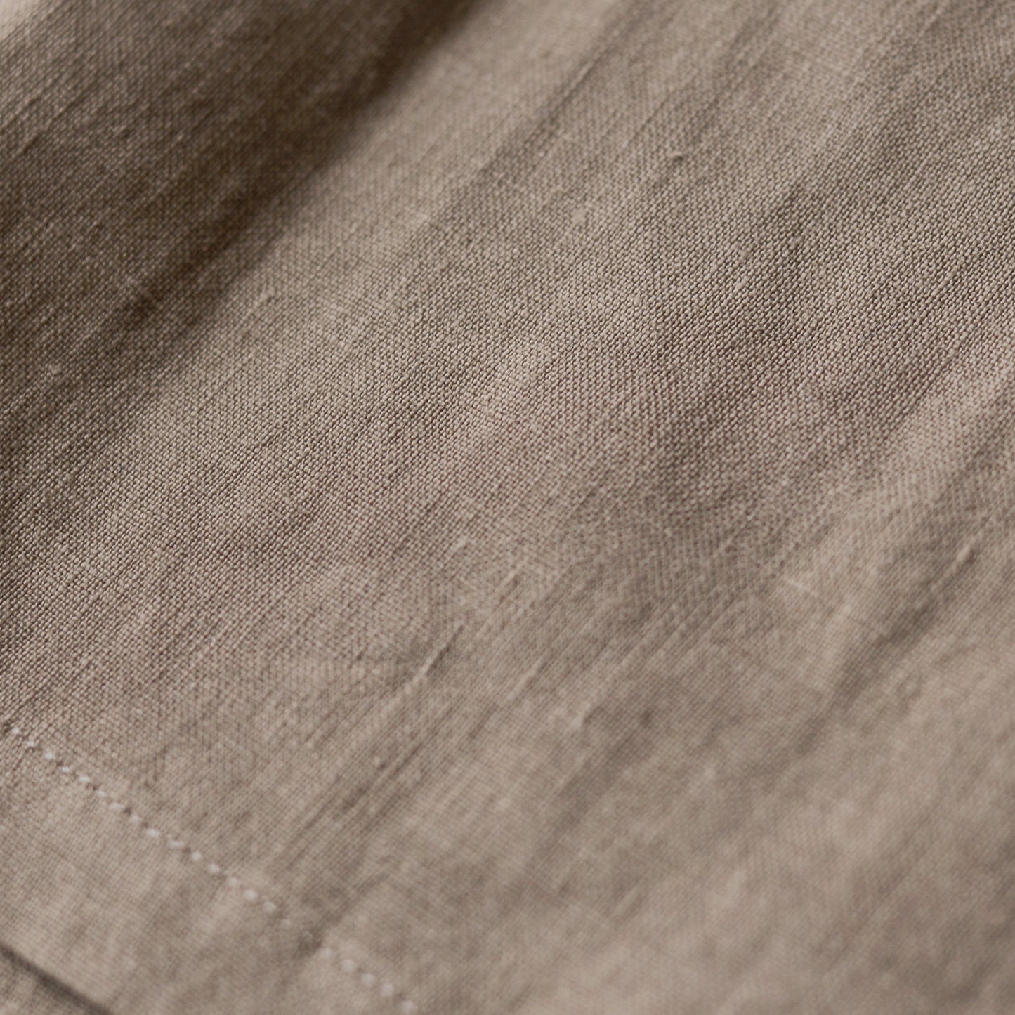 リネンボックスプルオーバー Mocha