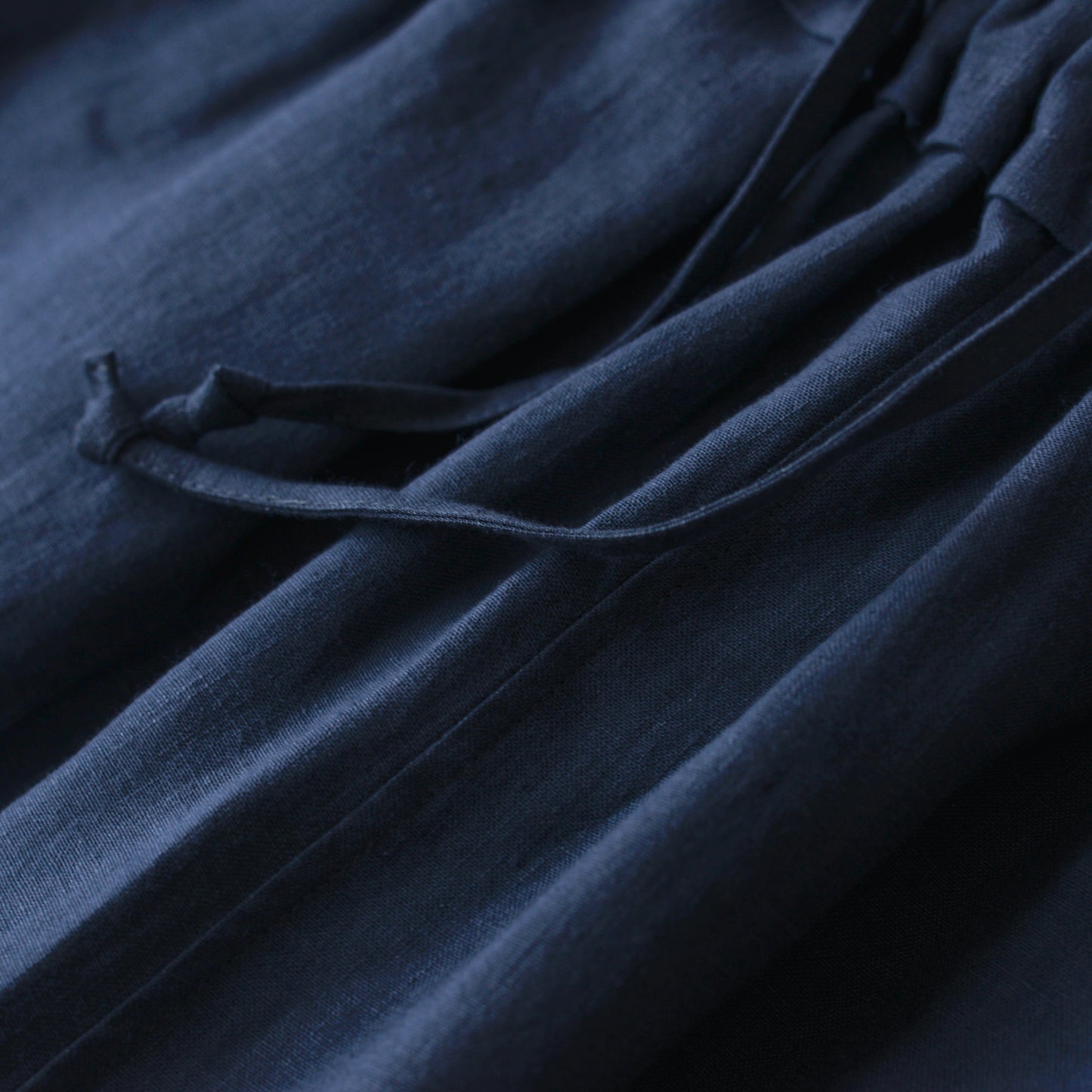 リネンワイドイージーパンツ Charcoal Gray