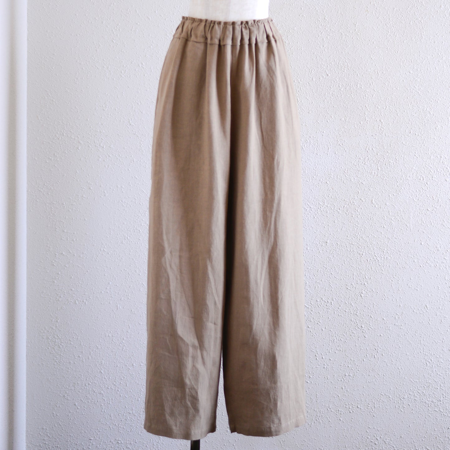 リネンワイドイージーパンツ Mocha