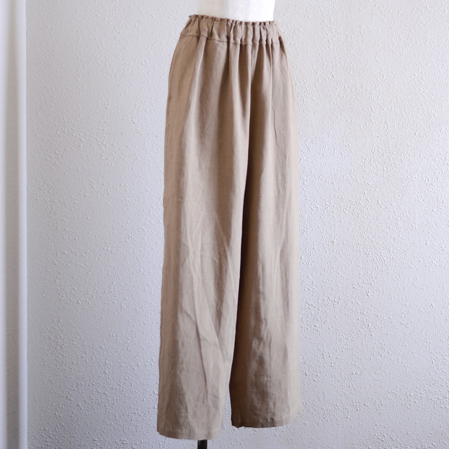 リネンワイドイージーパンツ Mocha