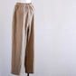 リネンワイドイージーパンツ Mocha