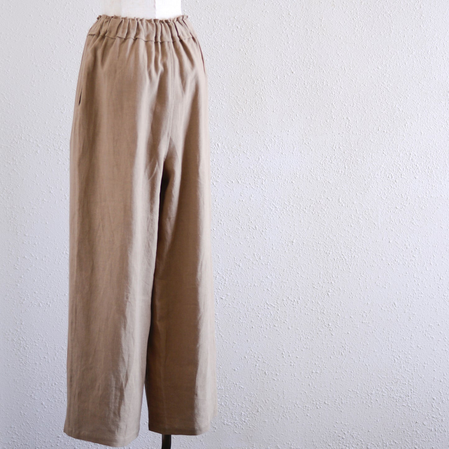 リネンワイドイージーパンツ Mocha
