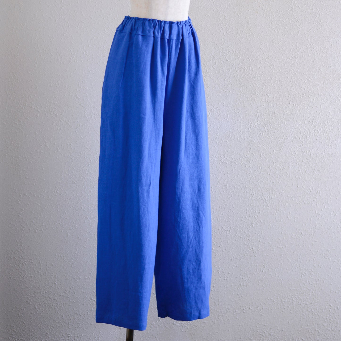 リネンワイドイージーパンツ Blue