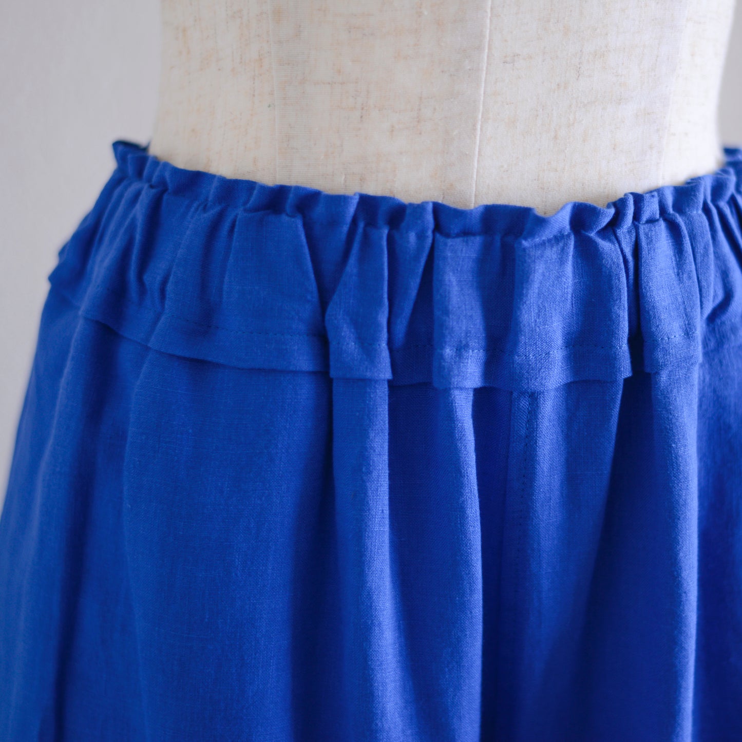 リネンワイドイージーパンツ Blue