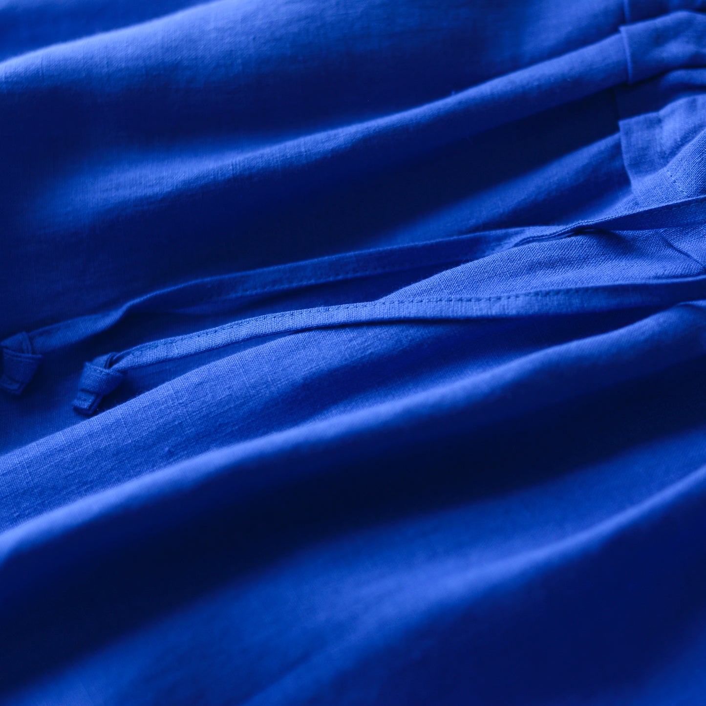 リネンワイドイージーパンツ Blue