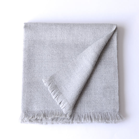 プレミアムベビーアルパカショール Light Gray