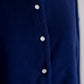 コットンウールスナップカーディガン Navy