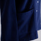 コットンウールスナップカーディガン Navy