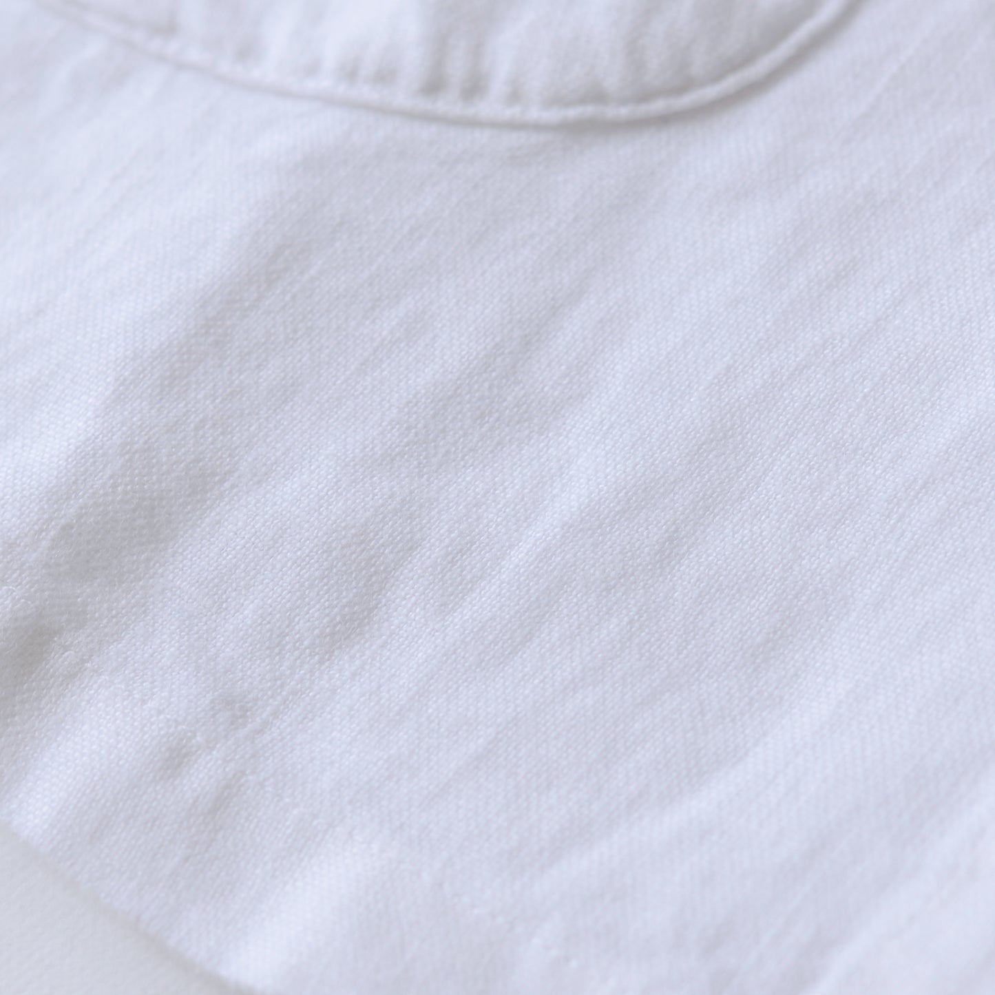 リネンラウンドカラージャケット White