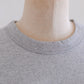 Cotton fleece box pullover Gray