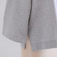 Cotton fleece box pullover Gray