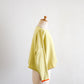 コットンボーダーニットプルオーバー Beige × Yellow