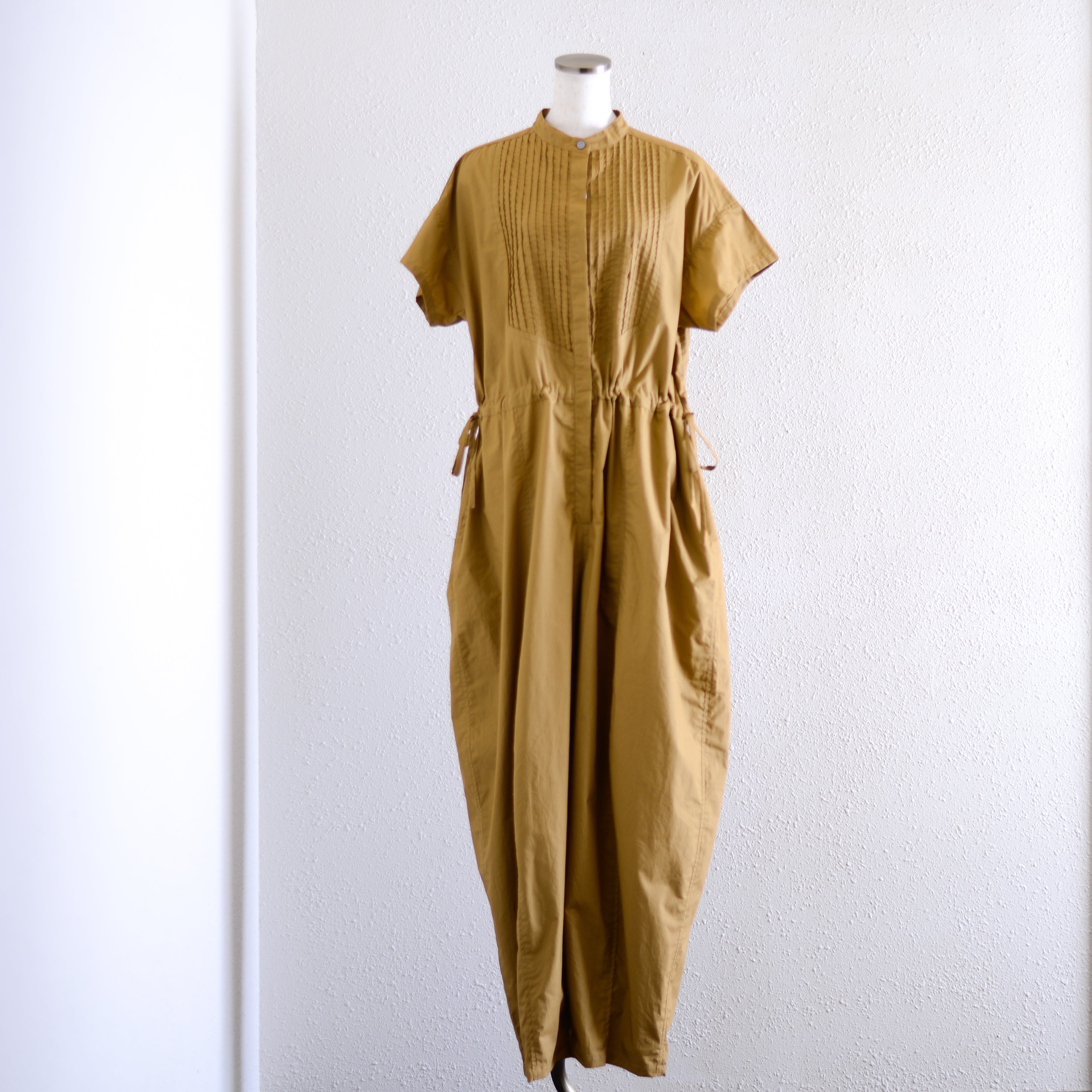 コットンタックジャンプスーツ Mocha – MAR ONLINE STORE