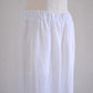 リネンストレートパンツ White