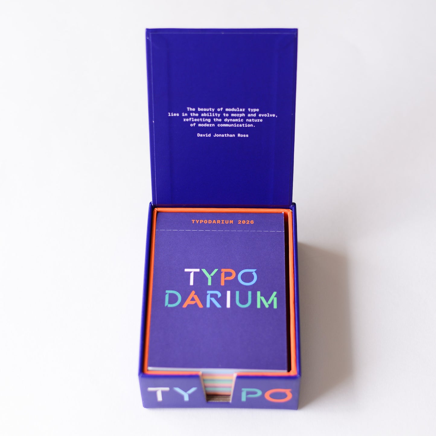 TYPODARIUM 2026 カレンダー