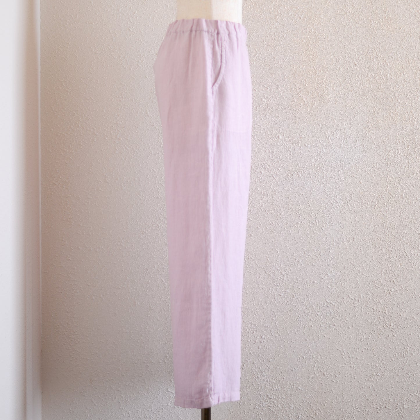 リネンストレートパンツ Pink