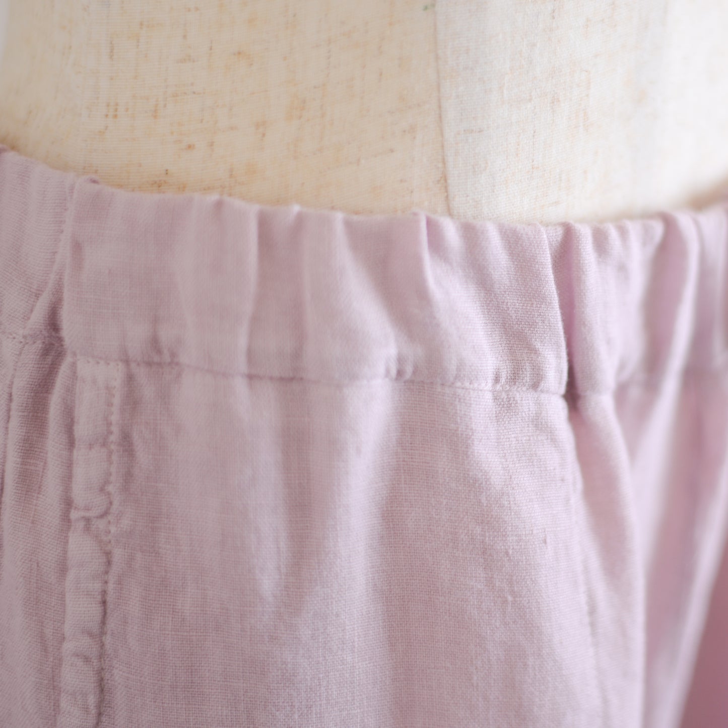 リネンストレートパンツ Pink
