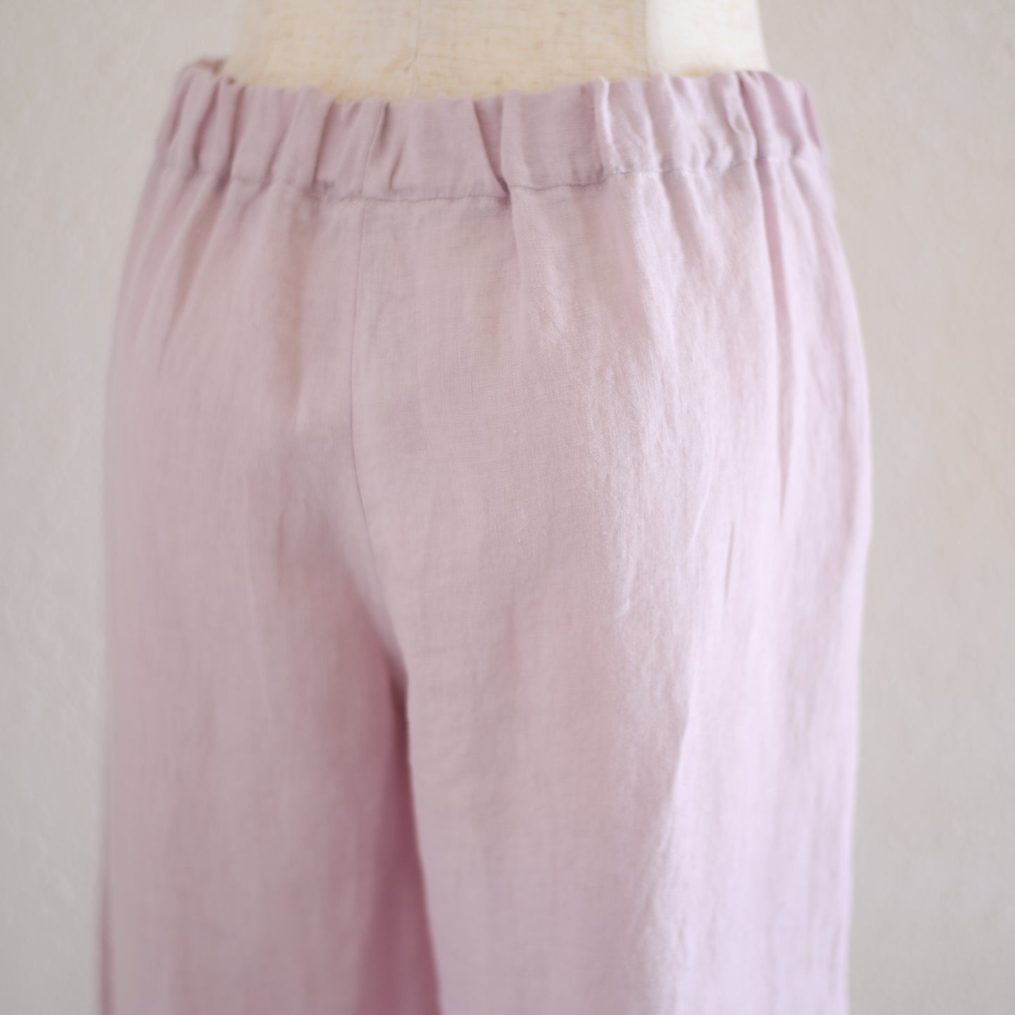 リネンストレートパンツ Pink