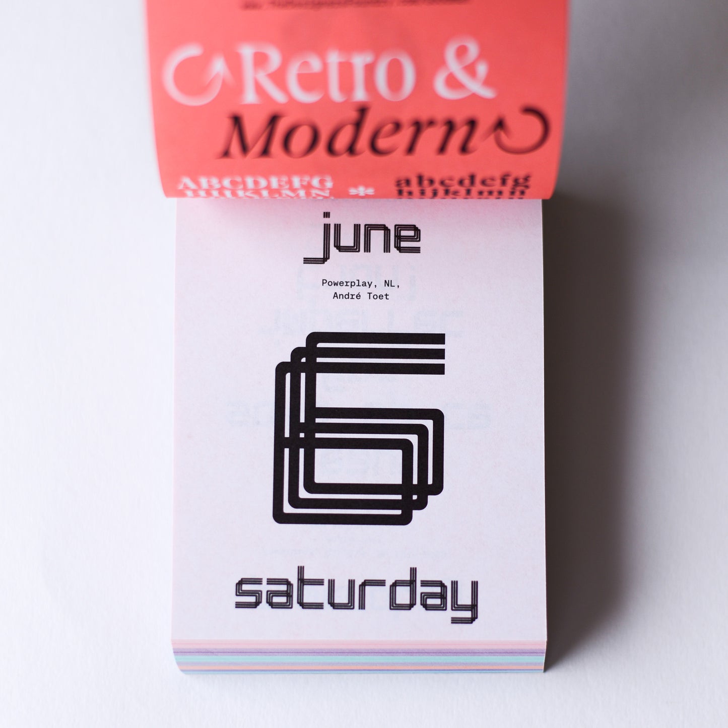 TYPODARIUM 2026 カレンダー