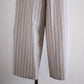 オーガニックコットンイージーストレートパンツ  Stripe